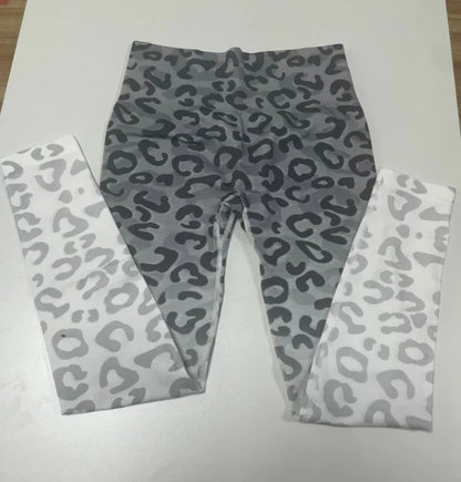 Leopard Print Seamless Leggings Fitness Women High Waist Sexy Yoga Pants Scrunch Butt Booty Leggins Gym Joggingfemale Clothes
